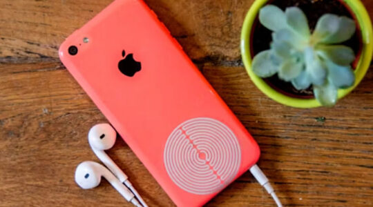 stickers anti-ondes sur iPhone
