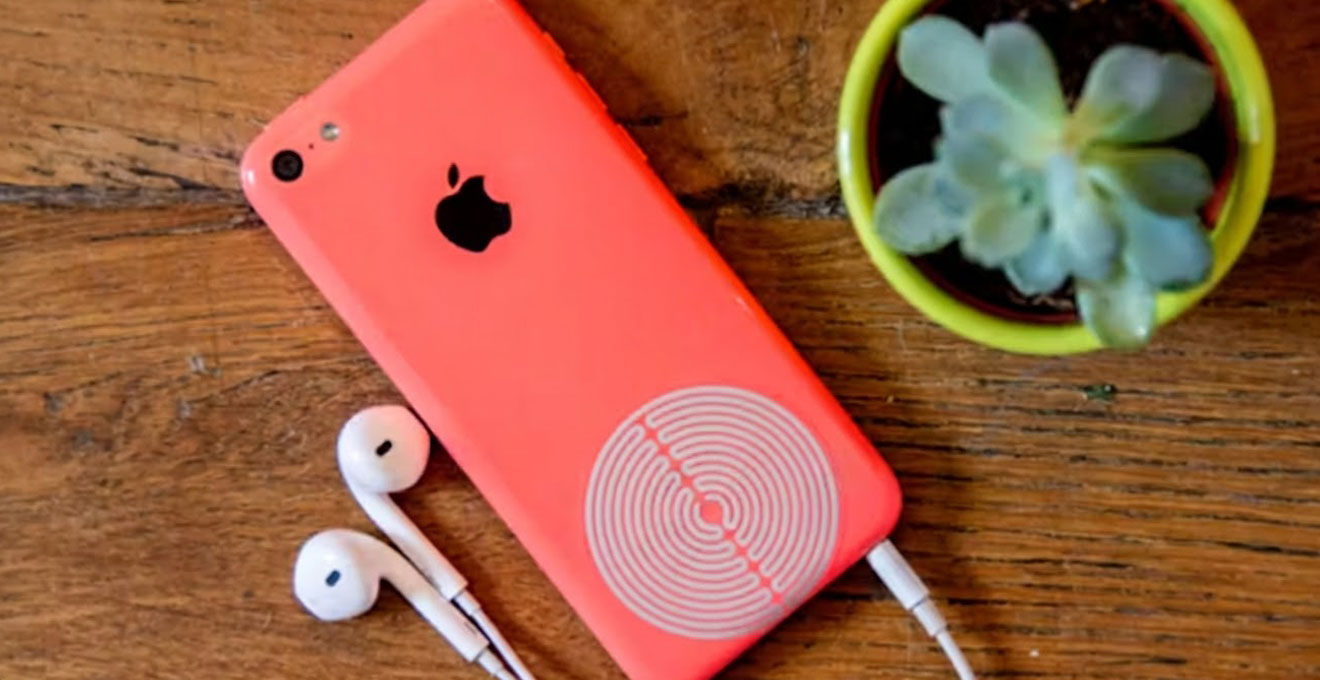 stickers anti-ondes sur iPhone
