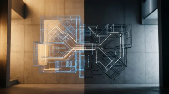 Concept visuel représentant la dualité de l'architecture open source Android entre transparence et vulnérabilité